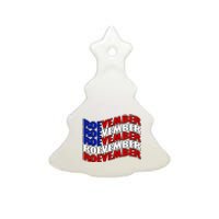 Roevember Feminist Pro Choice November Ceramic Tree Ornament