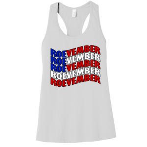 Roevember Feminist Pro Choice November Women's Racerback Tank