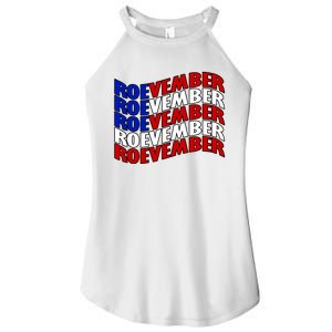 Roevember Feminist Pro Choice November Women's Perfect Tri Rocker Tank