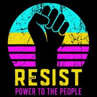 Resist Fascism Power To The People Impact Tech Backpack
