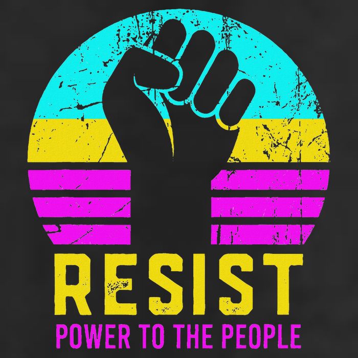 Resist Fascism Power To The People 11oz C Handle Ceramic Mug