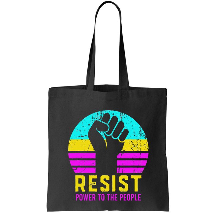 Resist Fascism Power To The People Bag