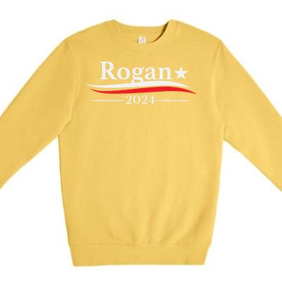 Rogan For President 2024 Premium Crewneck Sweatshirt