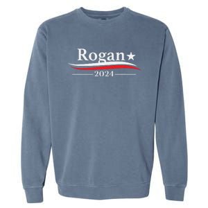 Rogan For President 2024 Garment-Dyed Sweatshirt