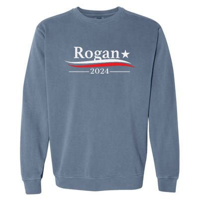 Rogan For President 2024 Garment-Dyed Sweatshirt