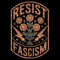 Resist Fascism Protest Trump Anti Trump Doggie Tank