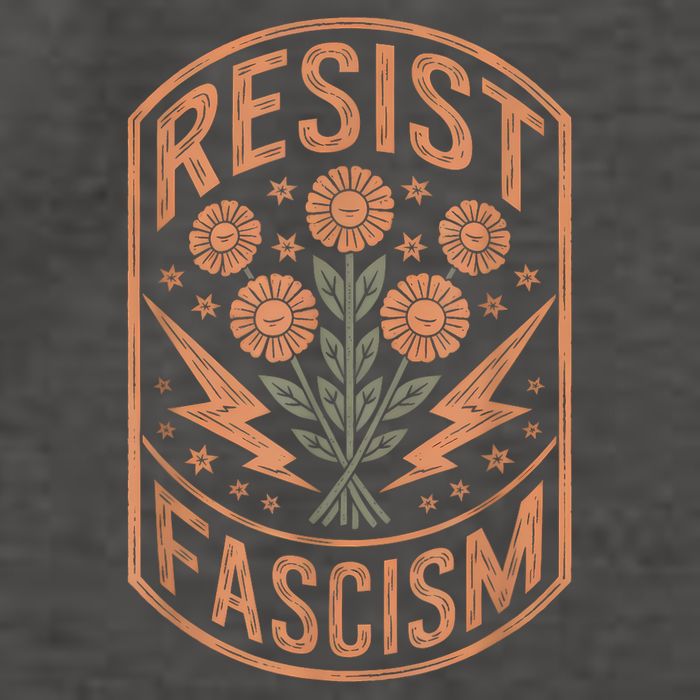 Resist Fascism Protest Trump Anti Trump Vector Backpack