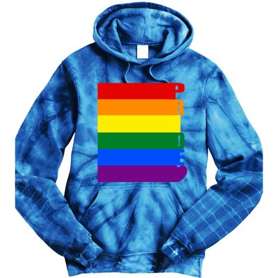 Rainbow Flag Pride Gift Tie Dye Hoodie