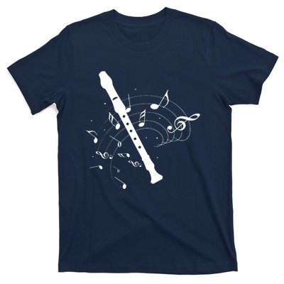 Recorder Flute Player Teacher T-Shirt