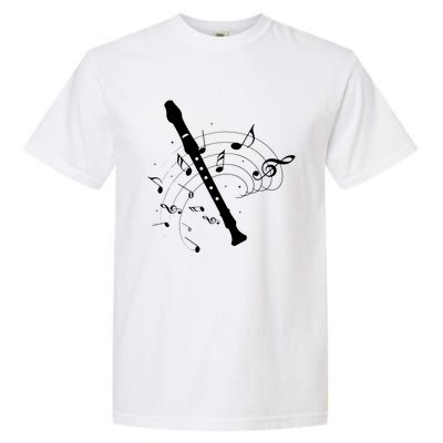 Recorder Flute Player Teacher Garment-Dyed Heavyweight T-Shirt