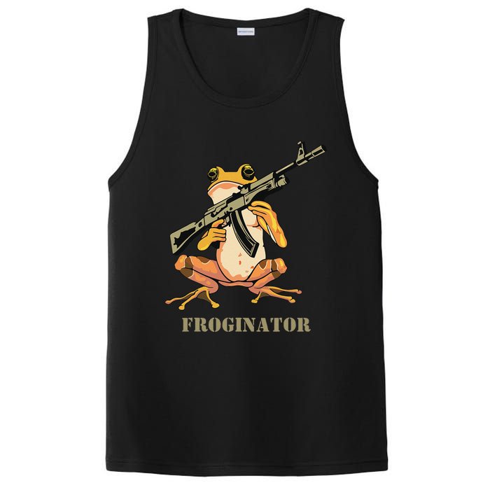 Random Funny Quirky Frog Rifle Froginator PosiCharge Competitor Tank