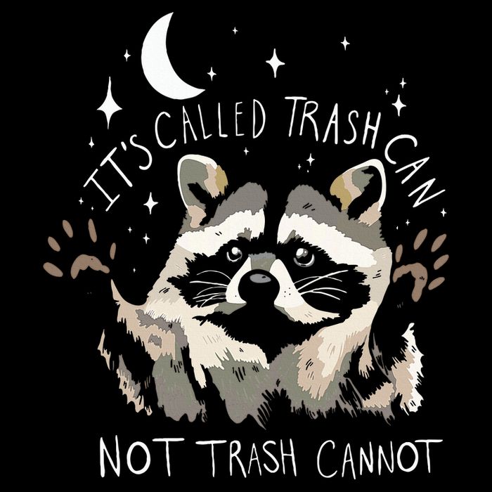 Raccoon Funny Quote ItS Called Trash Can Not Trash Cannot Mousepad