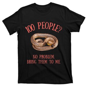 Retro Funny Quote Inland Taipan Snake T-Shirt