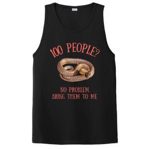 Retro Funny Quote Inland Taipan Snake PosiCharge Competitor Tank