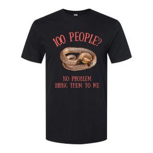 Retro Funny Quote Inland Taipan Snake Softstyle CVC T-Shirt