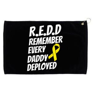 Red Friday Remember Everyone Deployed Military Gift Grommeted Golf Towel