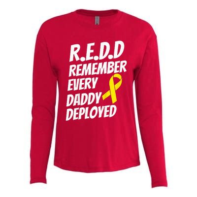 Red Friday Remember Everyone Deployed Military Gift Womens Cotton Relaxed Long Sleeve T-Shirt