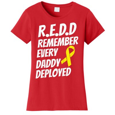 Red Friday Remember Everyone Deployed Military Gift Women's T-Shirt