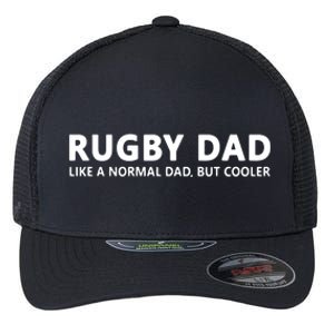 Rugby Father Rugby Dad Flexfit Unipanel Trucker Cap