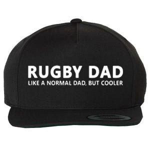 Rugby Father Rugby Dad Wool Snapback Cap