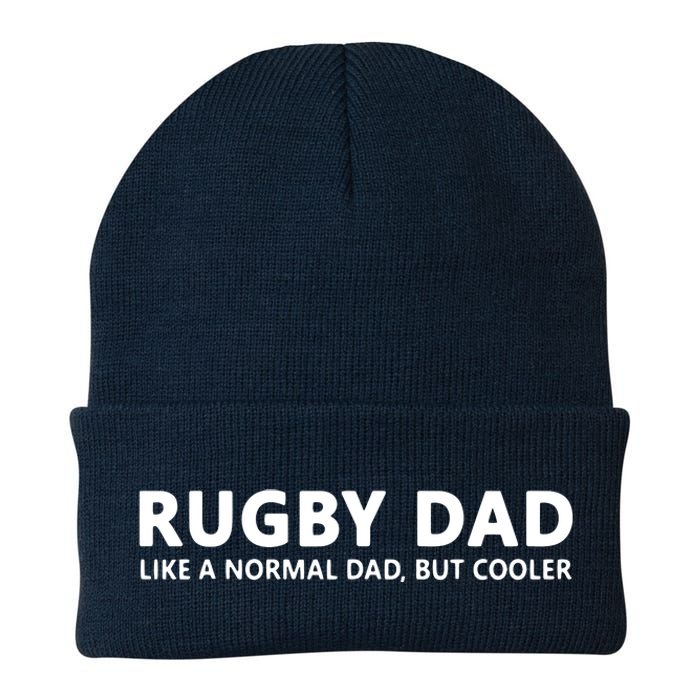 Rugby Father Rugby Dad Knit Cap Winter Beanie