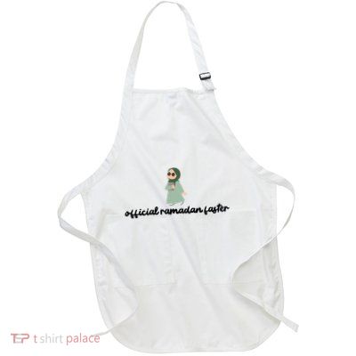 Ramadan Faster Full-Length Apron With Pockets