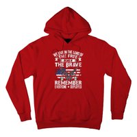 Red Friday Remember Everyone Deployed USA Flag Military Hoodie