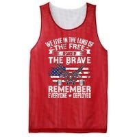 Red Friday Remember Everyone Deployed USA Flag Military Mesh Reversible Basketball Jersey Tank