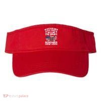 Red Friday Remember Everyone Deployed USA Flag Military Visor