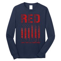 Red Friday Remember Everyone Deployed Every Friday Veterans Long Sleeve Shirt