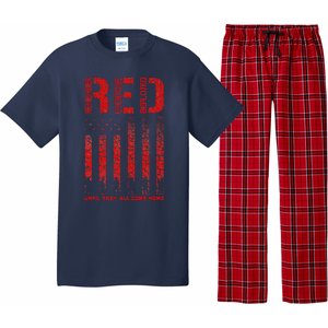 Red Friday Remember Everyone Deployed Every Friday Veterans Pajama Set