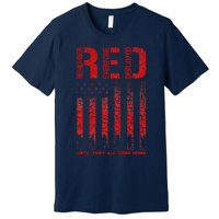 Red Friday Remember Everyone Deployed Every Friday Veterans Premium T-Shirt