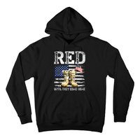 RED Friday Remember Everyone Deployed Every Friday Veterans Hoodie