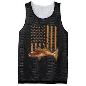 Redfish Fishing Red Drum Tailing Usa American Flag Fisherman Mesh Reversible Basketball Jersey Tank