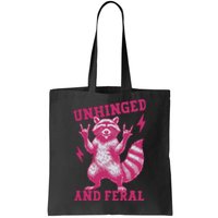 Retro Funny Raccoon Tote Bag