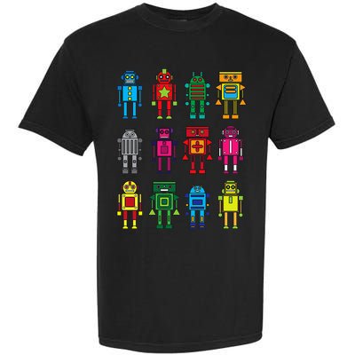 Robot Funny Robot Technology Garment-Dyed Heavyweight T-Shirt