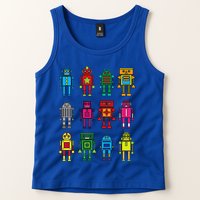 Robot Funny Robot Technology Tank Top