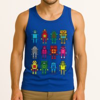 Robot Funny Robot Technology Tank Top