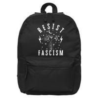 Resist Fascism 16 in Basic Backpack