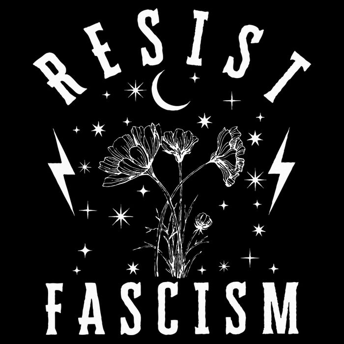 Resist Fascism 16 in Basic Backpack