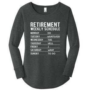 Retired Funny Retirement Gift Women's Perfect Tri Tunic Long Sleeve Shirt