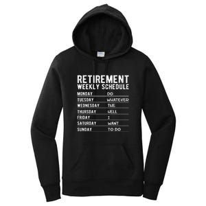 Retired Funny Retirement Gift Women's Pullover Hoodie