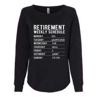 Retired Funny Retirement Gift Womens California Wash Sweatshirt