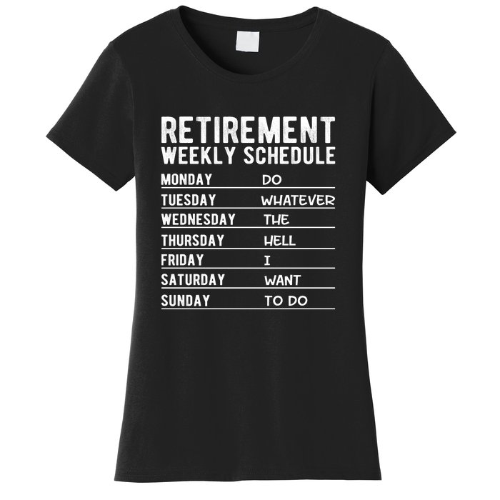 Retired Funny Retirement Gift Women's T-Shirt