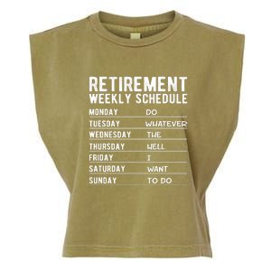 Retired Funny Retirement Gift Garment-Dyed Women's Muscle Tee