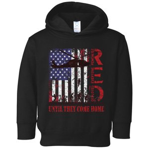 RED Friday Remember Everyone Deployed US Flag Military Army Toddler Hoodie