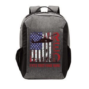 RED Friday Remember Everyone Deployed US Flag Military Army Vector Backpack