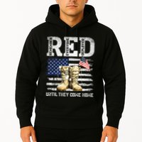 Red Friday Remember Everyone Deployed Every Friday Veterans Hoodie