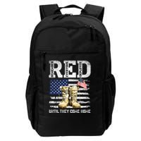 Red Friday Remember Everyone Deployed Every Friday Veterans Backpack