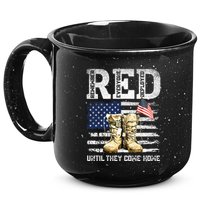 Red Friday Remember Everyone Deployed Every Friday Veterans 15oz Campfire Ceramic Mug